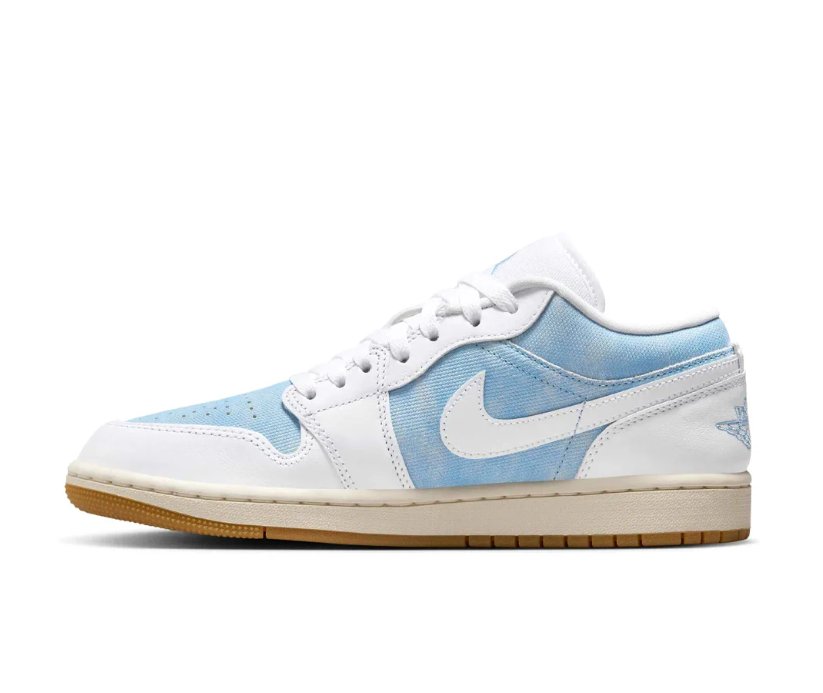 Air Jordan 1 Low Worn Blue Shoes Sneakers