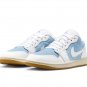 Air Jordan 1 Low Worn Blue Shoes Sneakers