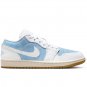 Air Jordan 1 Low Worn Blue Shoes Sneakers