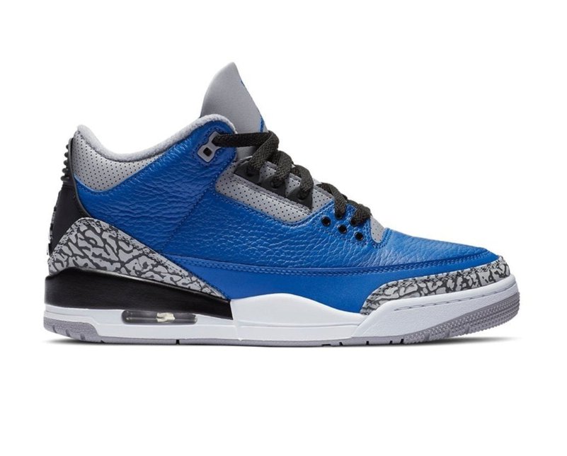 Air Jordan 3 Retro Varsity Royal Cement Shoes Sneakers