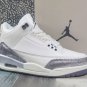 Air Jordan 3 SailMetallic Silver Shoes Sneakers