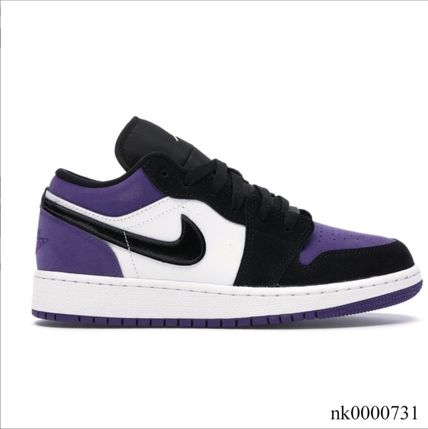 Air Jordan 1 Low Court Purple (GS) Shoes Sneakers