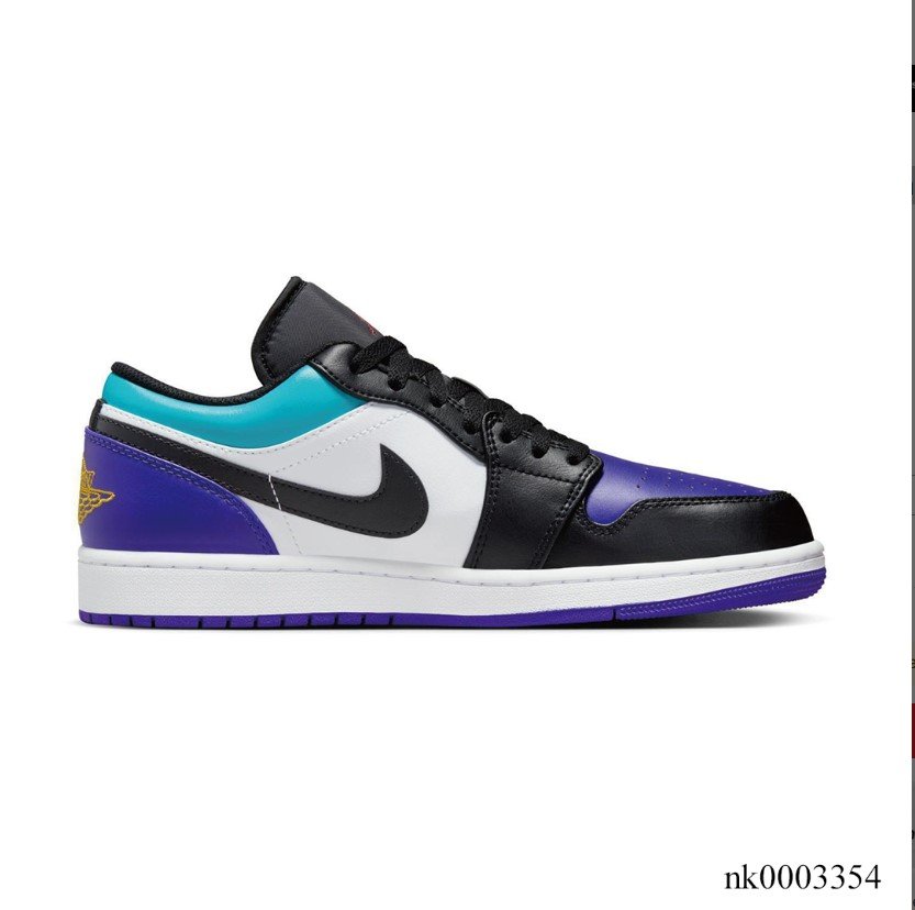 Air Jordan 1 Low Court Purple Tropical Twist Shoes Sneakers
