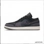 Air Jordan 1 Low Craft Inside Out Black Shoes Sneakers