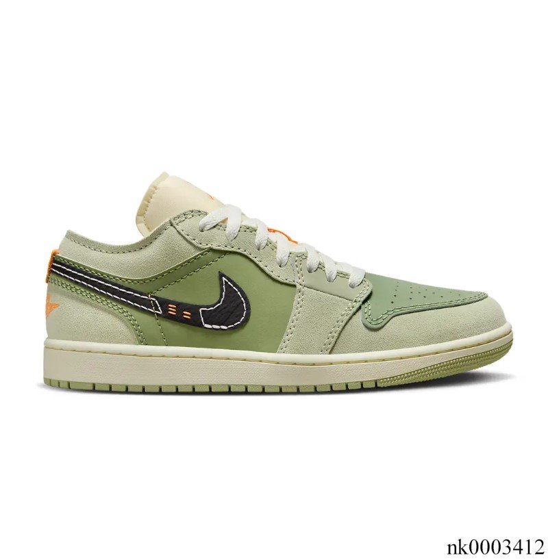 Air Jordan 1 Low SE Craft Light Olive Shoes Sneakers