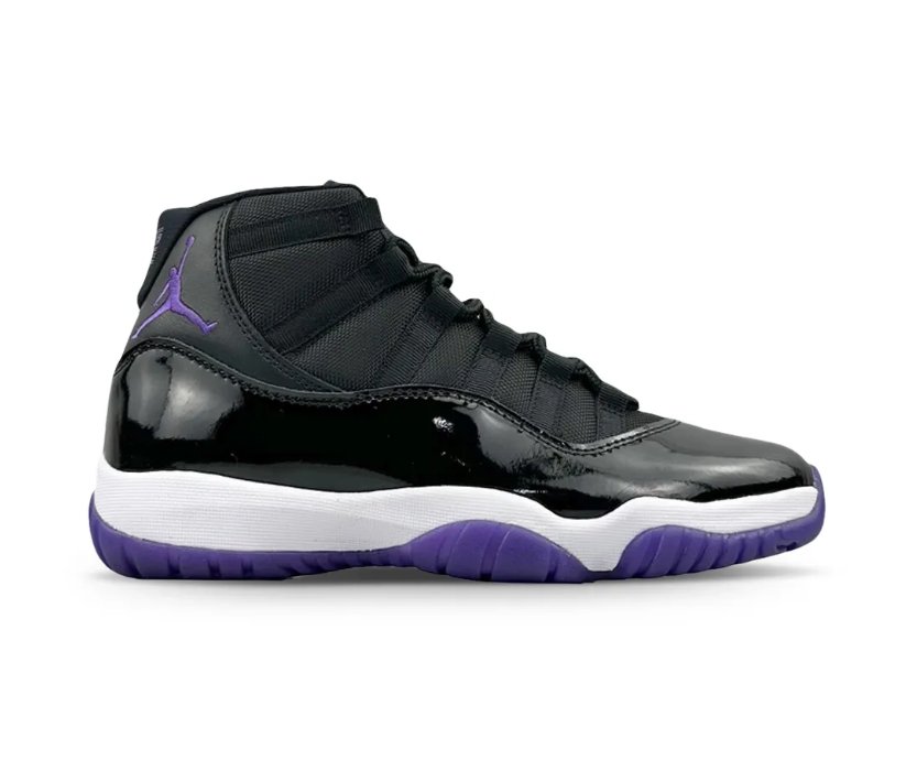 Air Jordan 11 Black Grape Shoes Sneakers