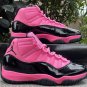 Air Jordan 11 Black Pink Shoes Sneakers