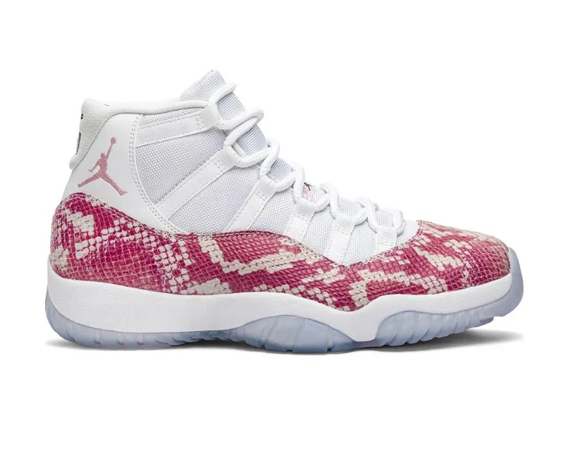 Air Jordan 11 Retro OVO Pink Snakeskin Shoes Sneakers
