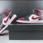 Air Jordan 1 Mid Bred Toe Shoes Sneakers