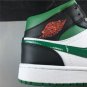 Air Jordan 1 Mid Green Toe Shoes Sneakers