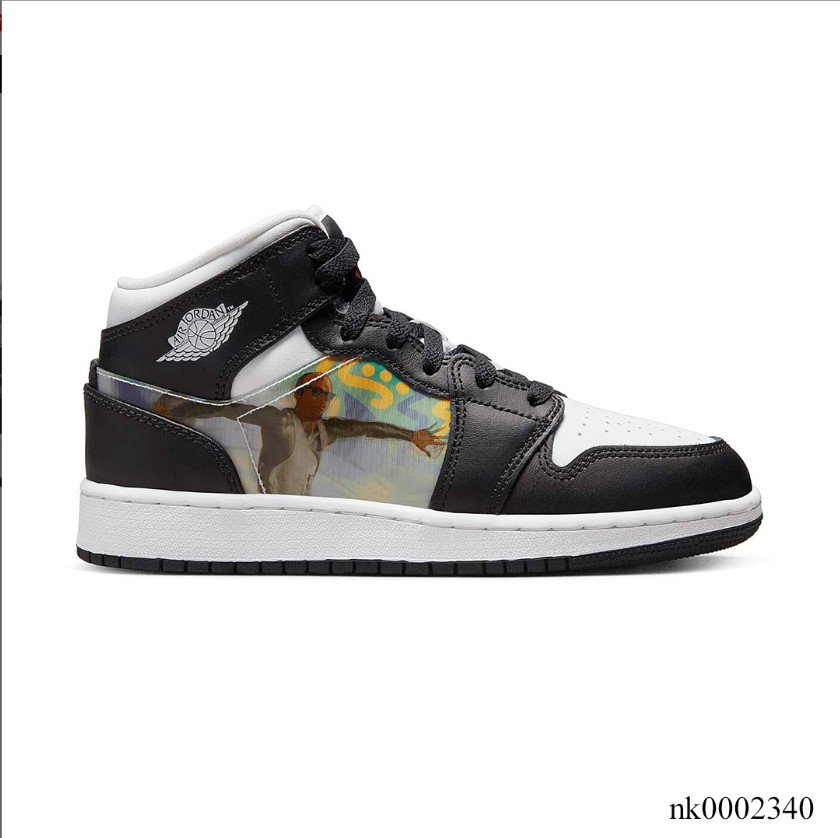 Air Jordan 1 Mid Hologram Shoes Sneakers