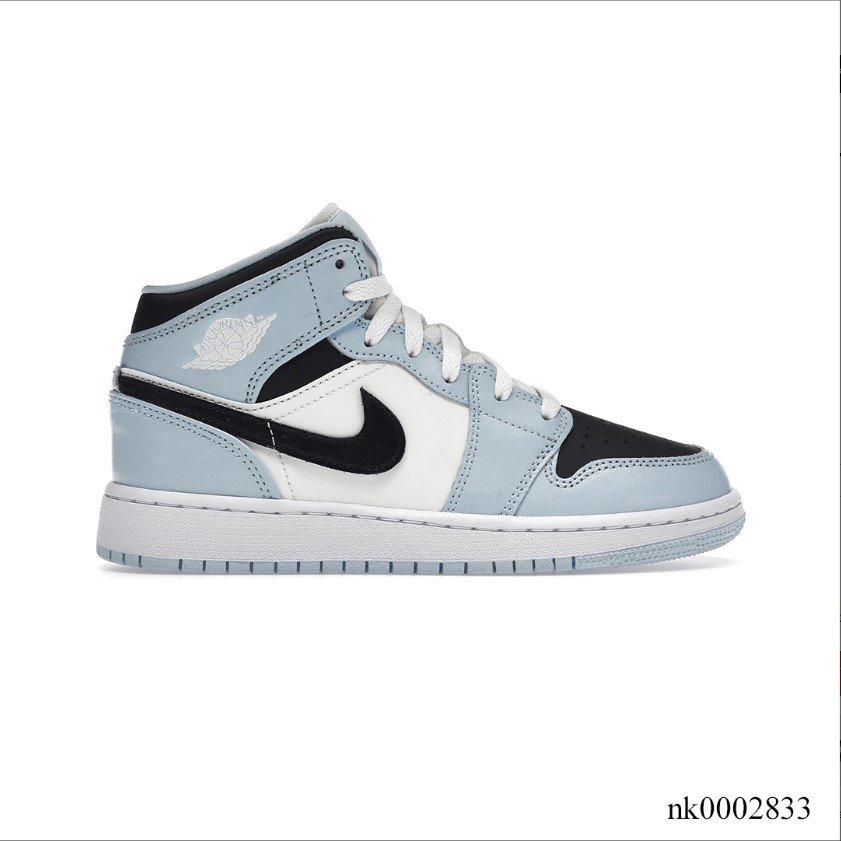 Air Jordan 1 Mid Ice Blue Shoes Sneakers