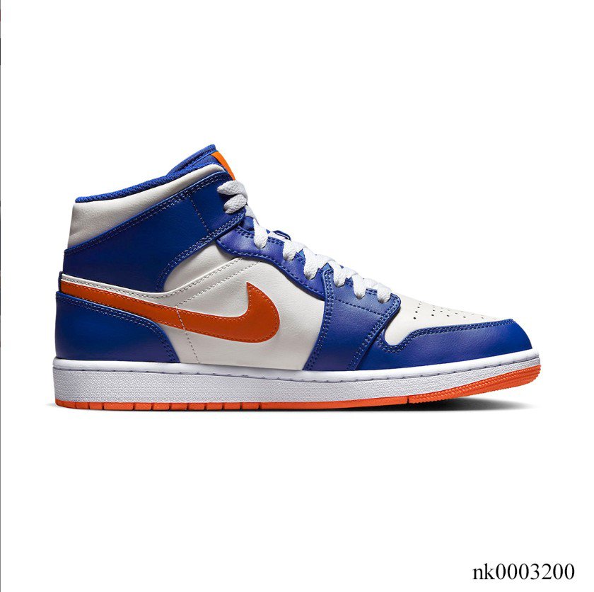 Air Jordan 1 Mid Knicks Shoes Sneakers