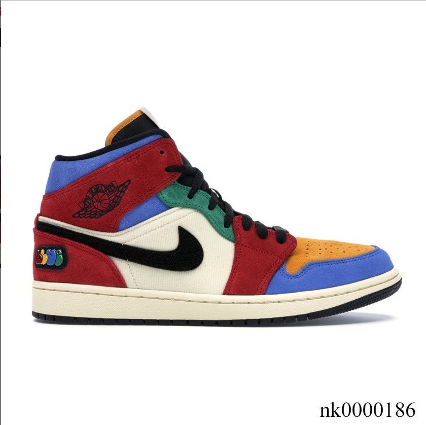 Air Jordan 1 Mid SE Fearless Blue the Great Shoes Sneakers