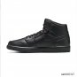 Air Jordan 1 Mid Triple Black Shoes Sneakers