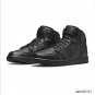 Air Jordan 1 Mid Triple Black Shoes Sneakers