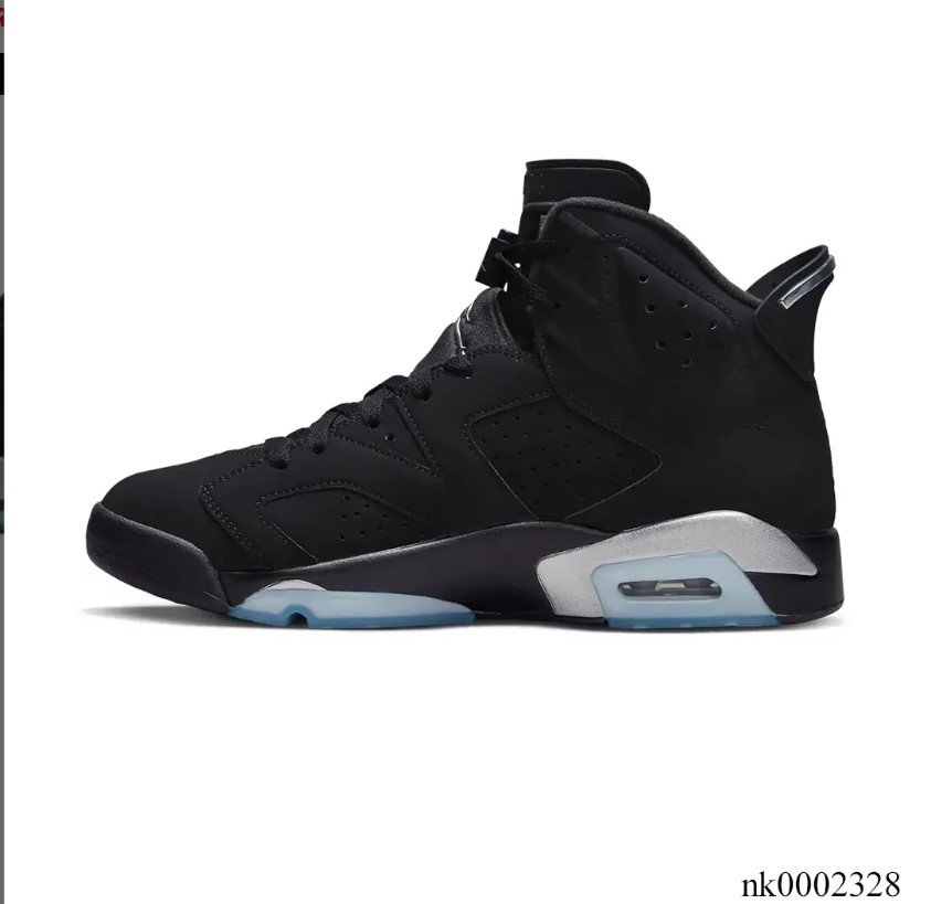 Air Jordan 6 Retro Metallic Silver Shoes Sneakers