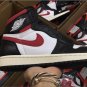 Air Jordan 1 Retro High Black Gym Red Shoes Sneakers