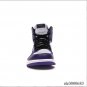 Air Jordan 1 Retro High Court Purple White Shoes Sneakers