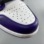 Air Jordan 1 Retro High Court Purple White Shoes Sneakers