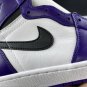 Air Jordan 1 Retro High Court Purple White Shoes Sneakers