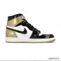 Air Jordan 1 Retro High Gold Top 3 Shoes Sneakers