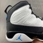 Air Jordan 9 Black University Blue Shoes Sneakers