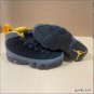 Air Jordan 9 Dark Charcoal University Gold Shoes Sneakers