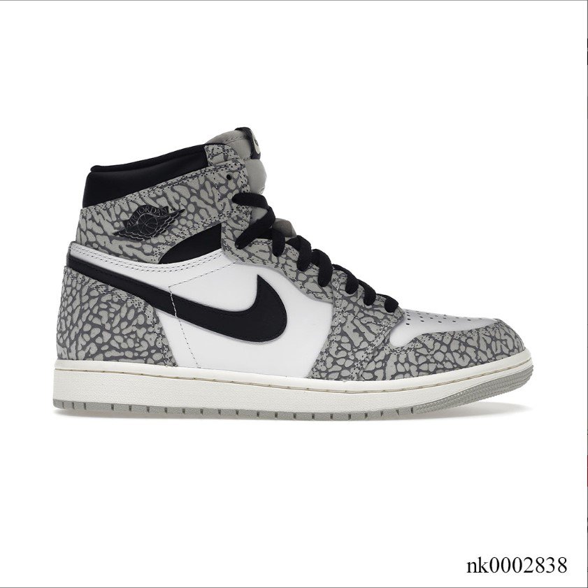 Air Jordan 1 Retro High OG White Cement Shoes Sneakers