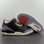 Air Jordan 3 Black Gold Shoes Sneakers