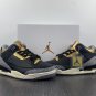 Air Jordan 3 Black Gold Shoes Sneakers