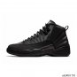 Air Jordan 12 Retro Winterized Triple Black Shoes Sneakers