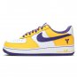 Kobe Bryant x AF 1 Low White Purple Yellow Shoes Sneaker