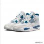 AJ 4 Retro Military Blue Shoes Sneakers