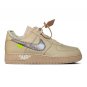 OW x AF 1 Low Sesame Shoes Sneakers