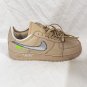 OW x AF 1 Low Sesame Shoes Sneakers