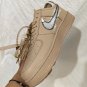 OW x AF 1 Low Sesame Shoes Sneakers