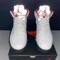 Air Jordan 5 Fire Red Silver Tongue (2020) Shoes Sneakers