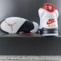 Air Jordan 5 Fire Red Silver Tongue (2020) Shoes Sneakers