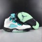 Air Jordan 5 Retro Island Green Shoes Sneakers