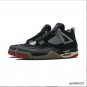 OFF-WHITE  x Air Jordan 4 Bred Shoes Sneakers