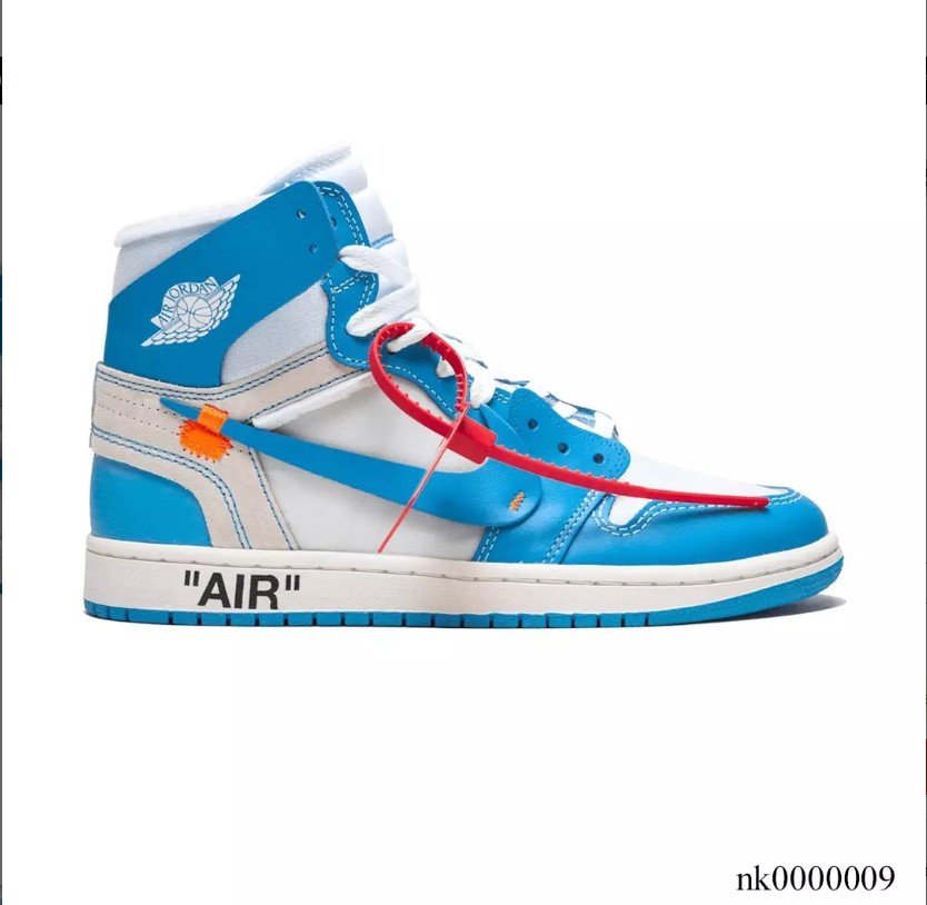 OFF-WHITE x Air Jordan 1 High OG UNC Shoes Sneakers