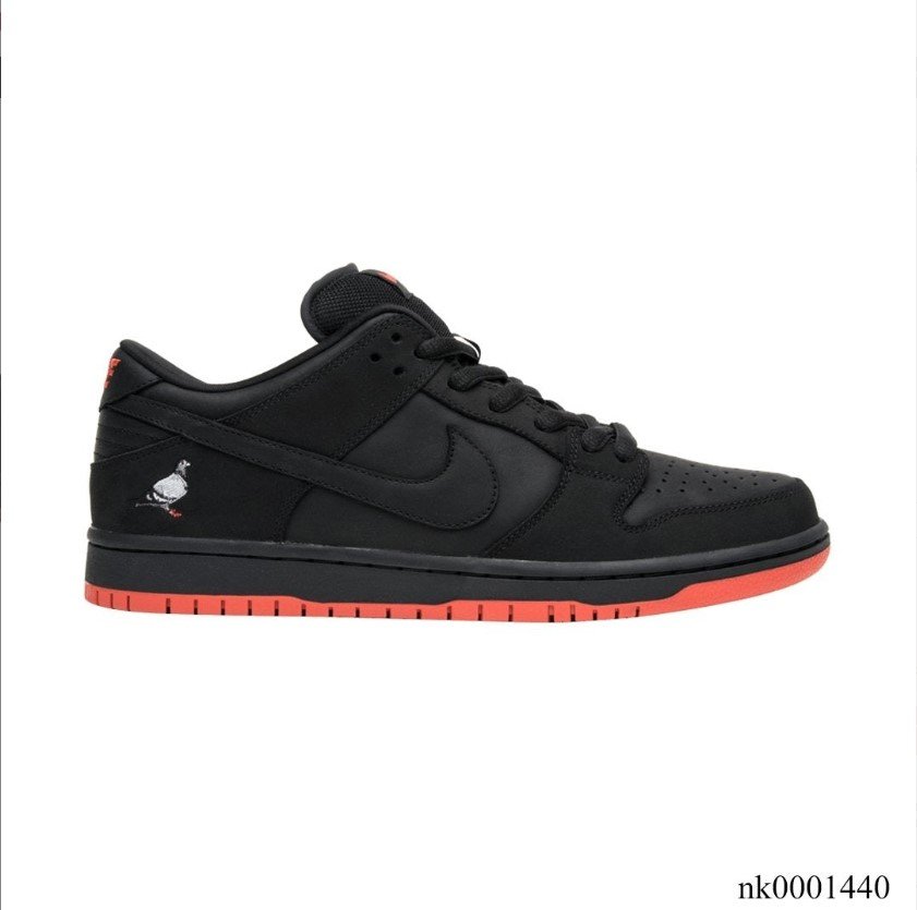 SB Dunk Low Black Pigeon Shoes Sneakers