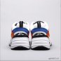 Nike M2K Tekno White Black Orange Shoes Sneakers