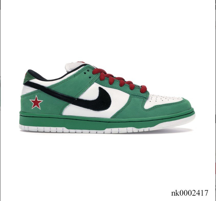 Nike SB Dunk Low Heineken Shoes Sneakers