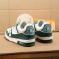Luxury Virgil Trainer Sneakers Shoes Signature Green