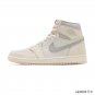 Air Jordan 1 High OG Sail Elephant Print Shoes Sneakers