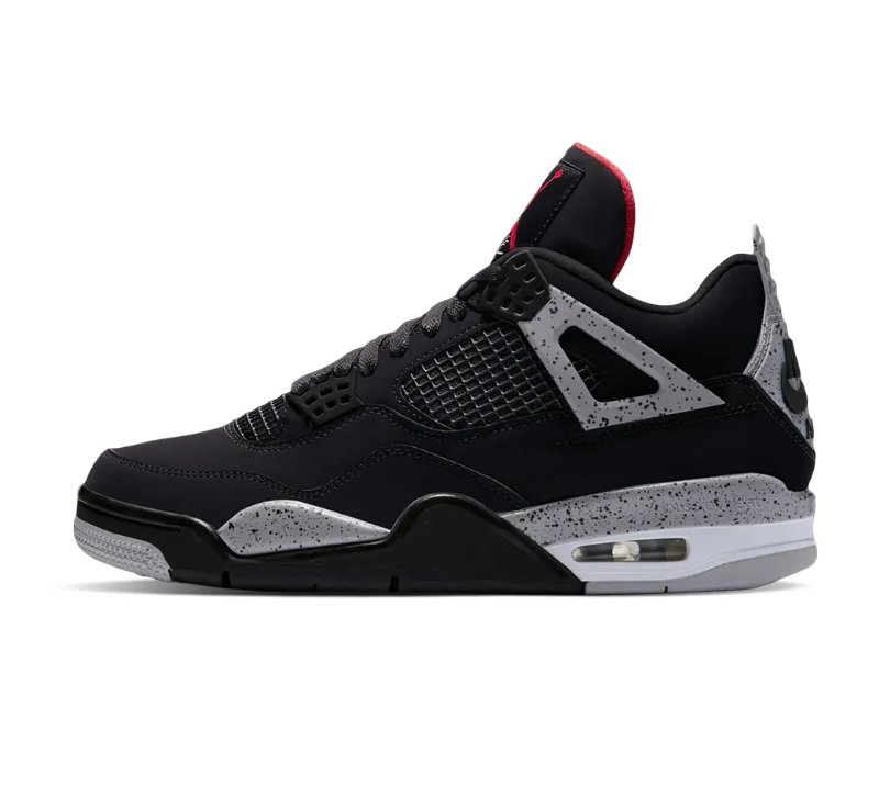 Air Jordan 4 Black Cement Shoes Sneakers