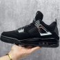 Air Jordan 4 Black Chrome Shoes Sneakers