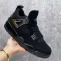 Air Jordan 4 Black Chrome Shoes Sneakers